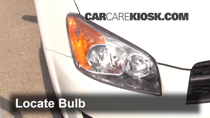 2011 Toyota RAV4 Sport 2.5L 4 Cyl. Lights Headlight (replace bulb)